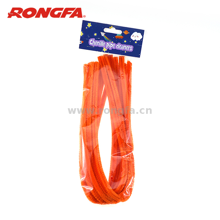 Colorful Pipe Cleaners Chenille Stems 8mm 50cm 10pcs