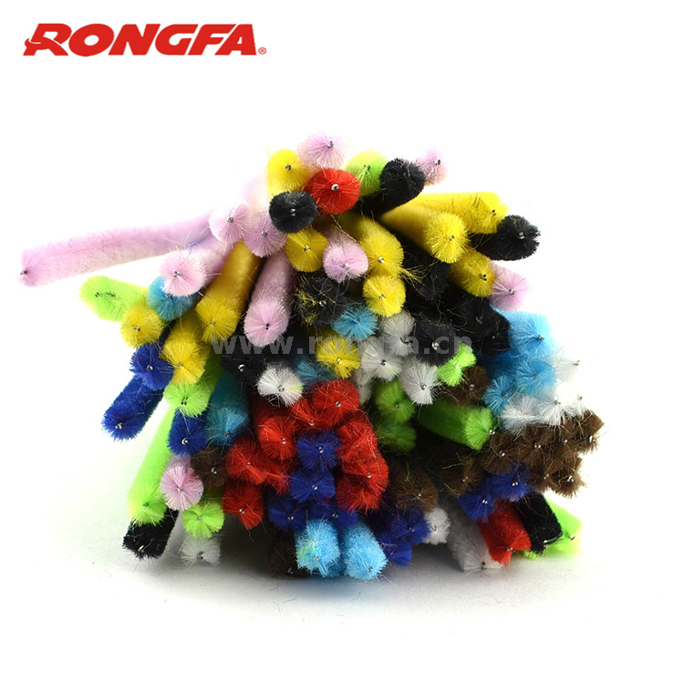 Colorful Pipe Cleaners Chenille Stems Single Colors 30pcs