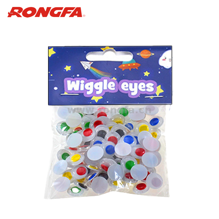 Wiggly Eyes Round Shape 100PCS PACK Moving Eyes
