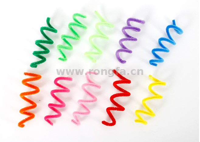 Colorful Pipe Cleaners Chenille Stems single colors 30pcs
