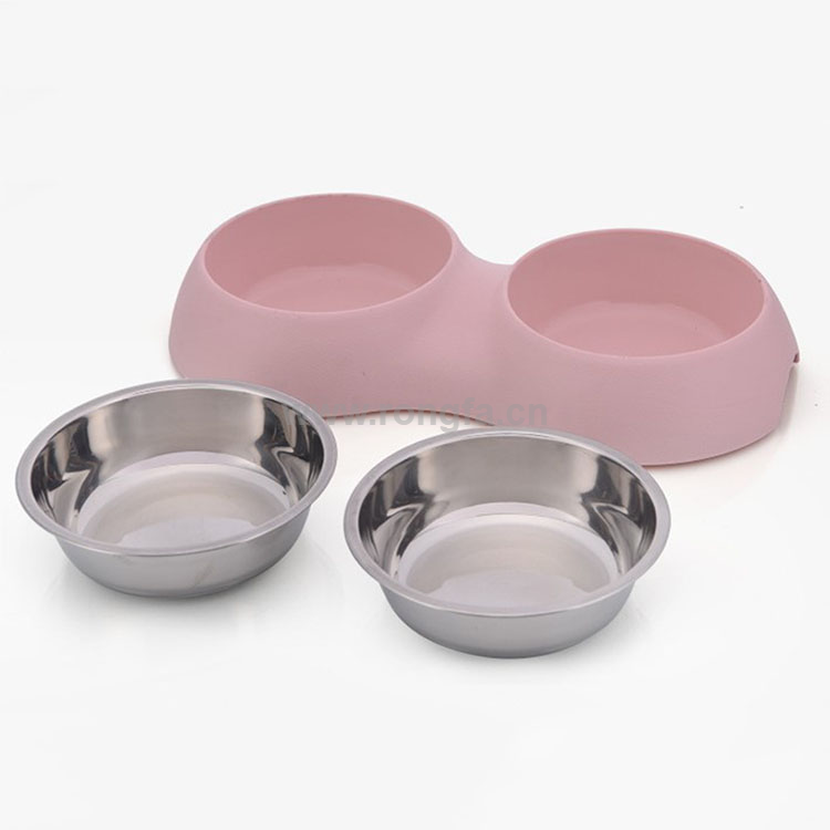Stainless Steel Double Pet Bowl